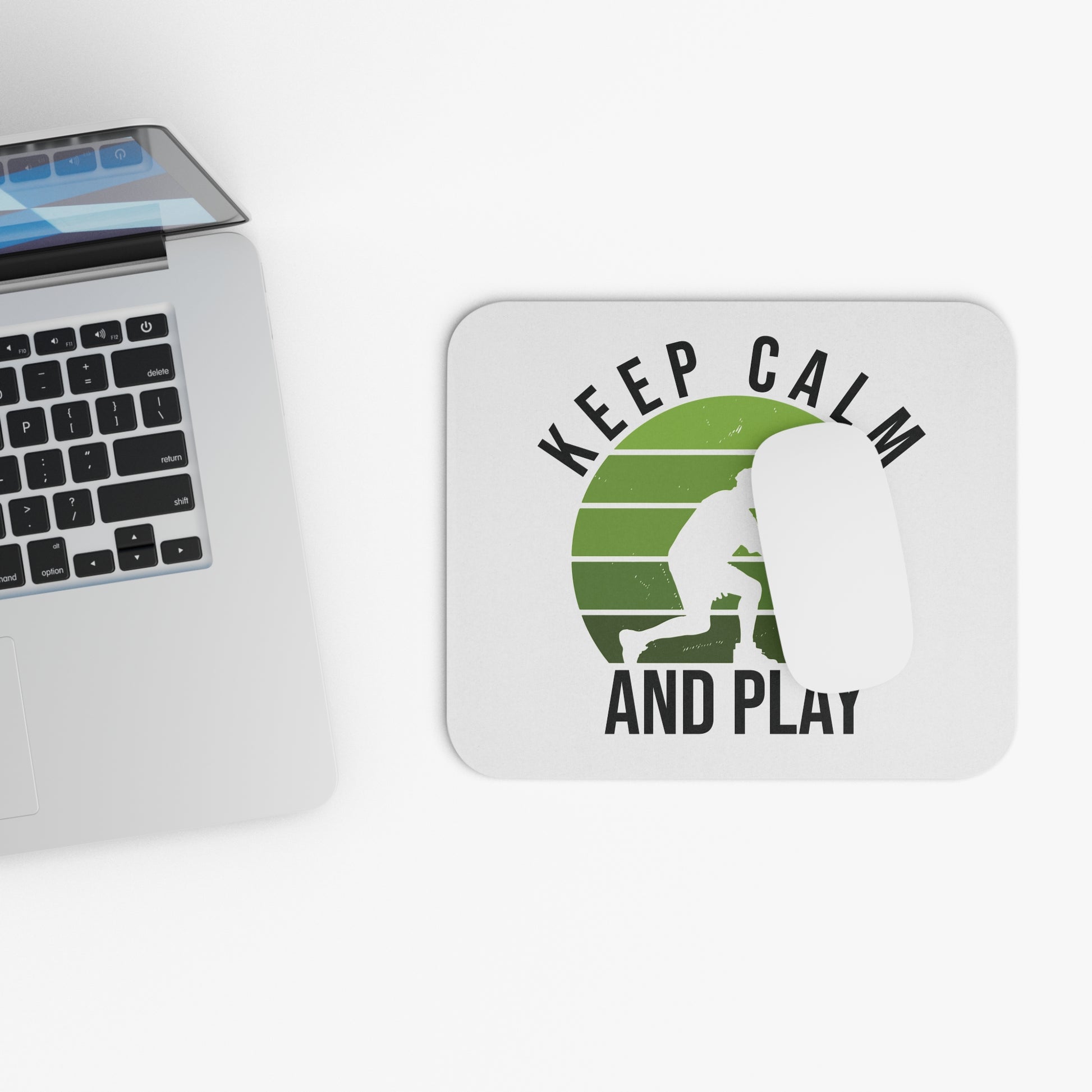Pickleball Stylish Mouse pad - Keep Calm and Play
