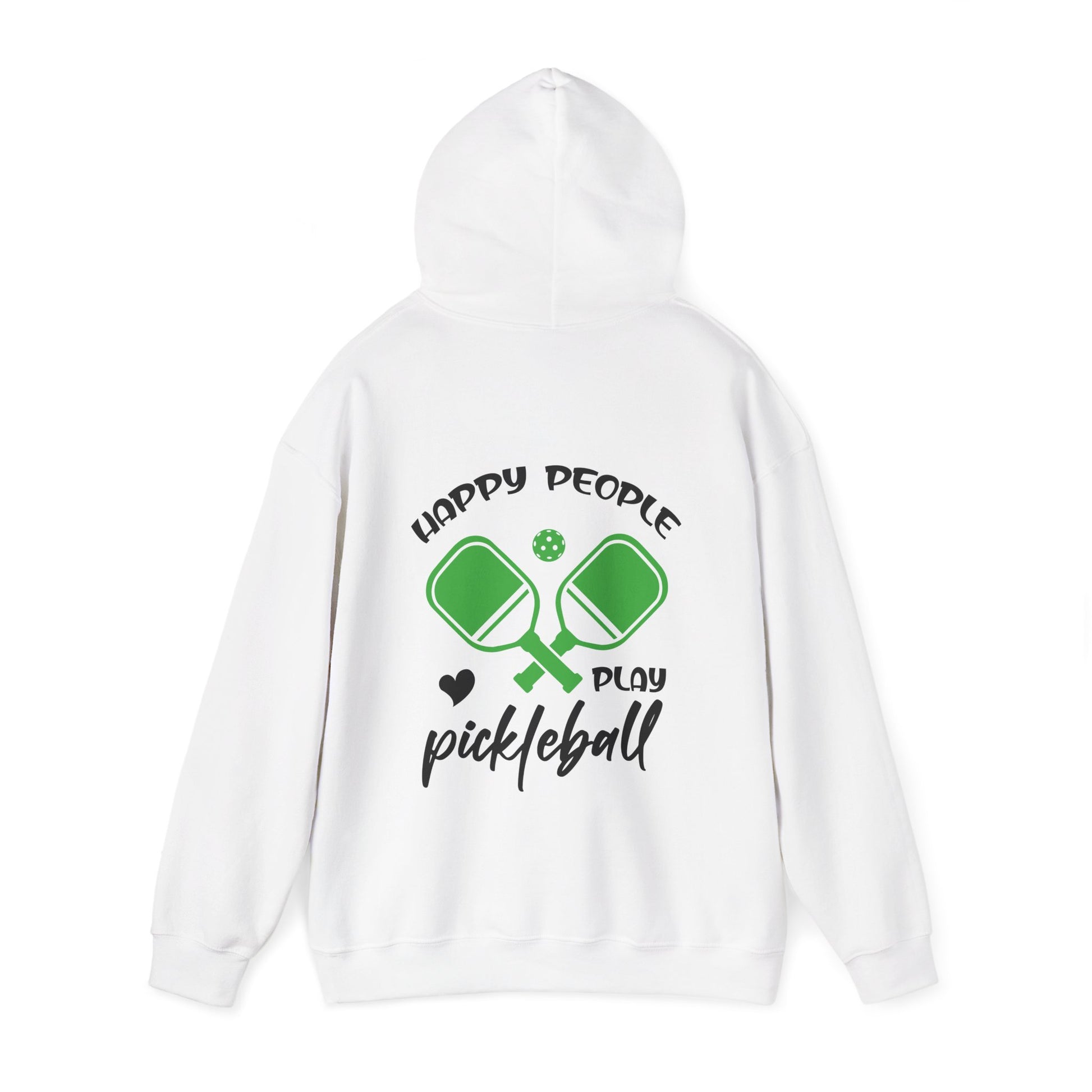 Women's Lightweight Pickleball Hoodie - Happy People Play Pickleball