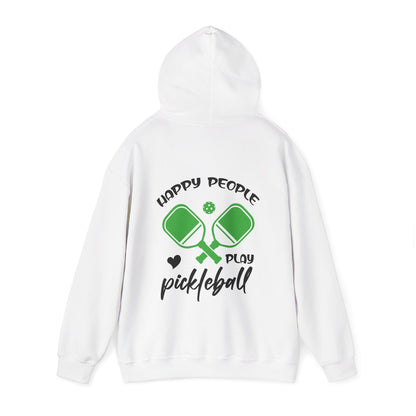 Women's Lightweight Pickleball Hoodie - Happy People Play Pickleball