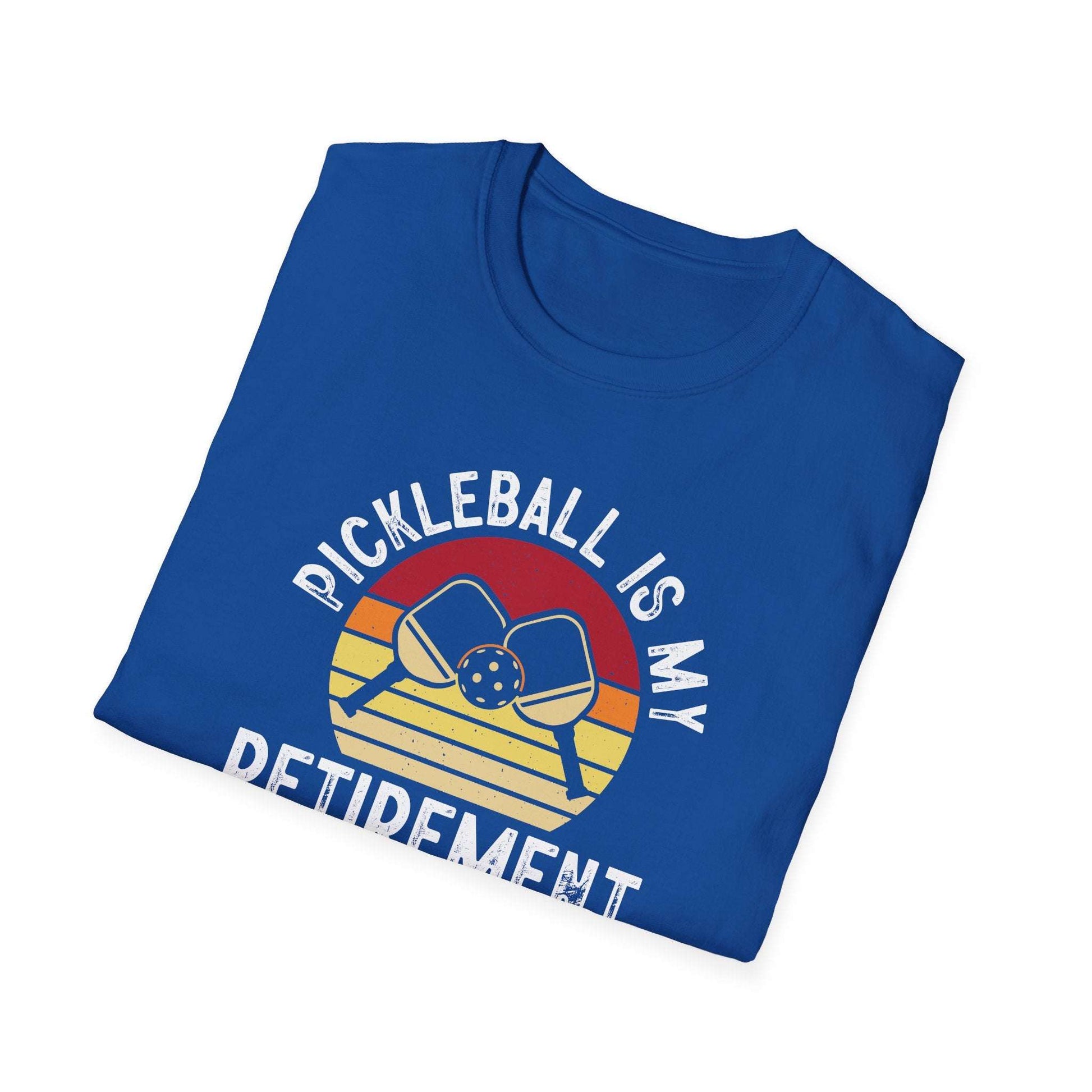 Men's Cool Pickleball T-shirt - Pickleball Is My Retirement Plan