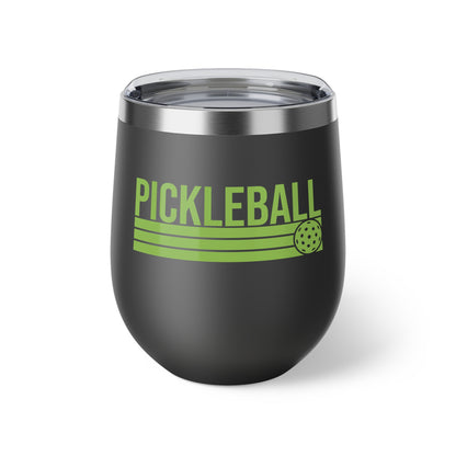 Pickleball Stylish Cup - Pickleball Bold Black