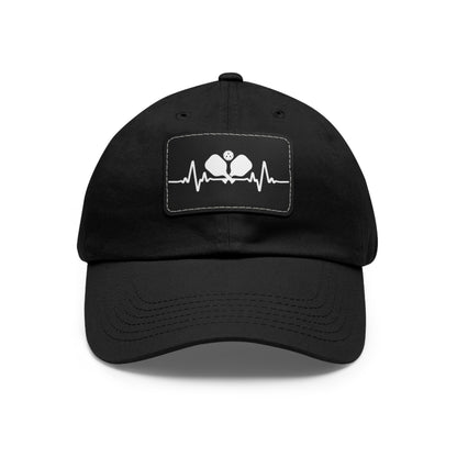 Pickleball Stylish Cap - Pickleball Pulse Black