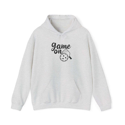 Men's Stylish Pickleball Hoodie - Game On Grey