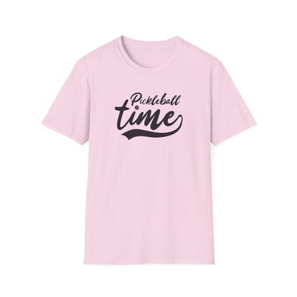 Women's Sporty Pickleball T-shirt - Pickleball Time Pink