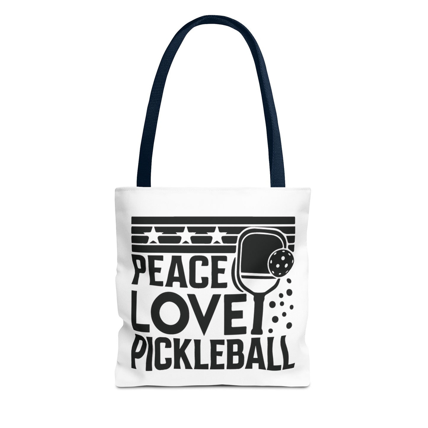 Pickleball Bold Tote Bag - Peace Love Pickleball