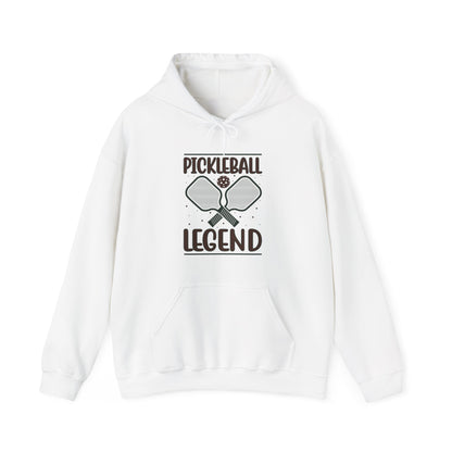 Men's Comfy Pickleball Hoodie - Pickleball Legend White