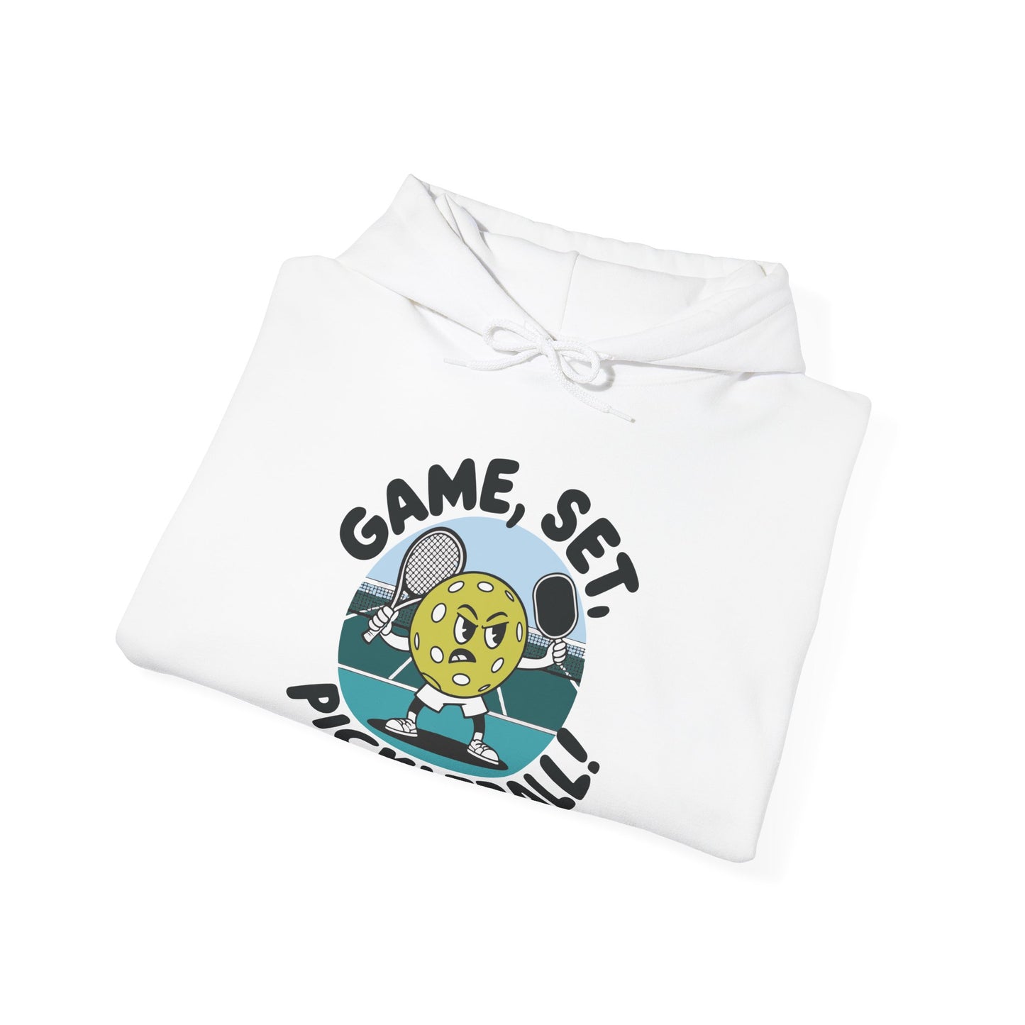 Women's Durable Pickleball Hoodie - Game, Set, Pickleball