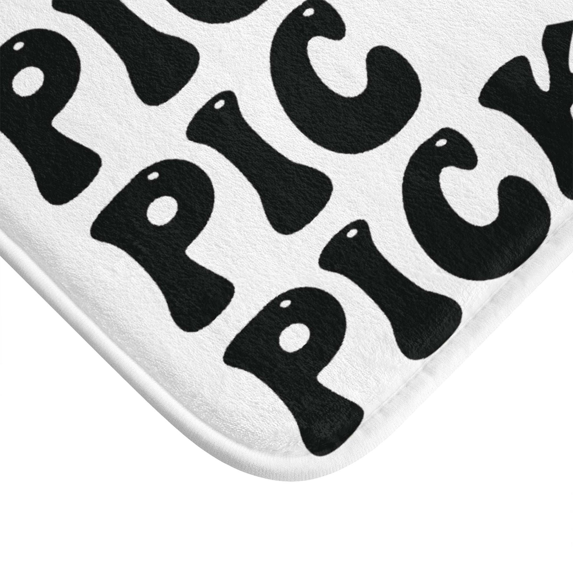 Pickleball Bold Bath mat - pickleball pop