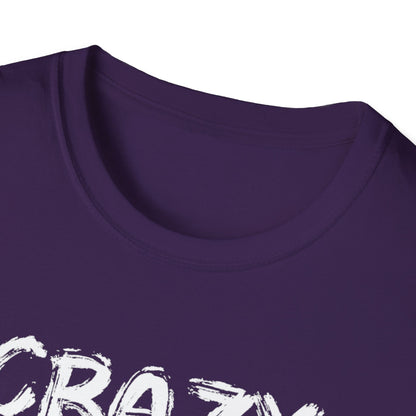 Women's Unique Pickleball T-shirt - Crazy Pickleball Lady