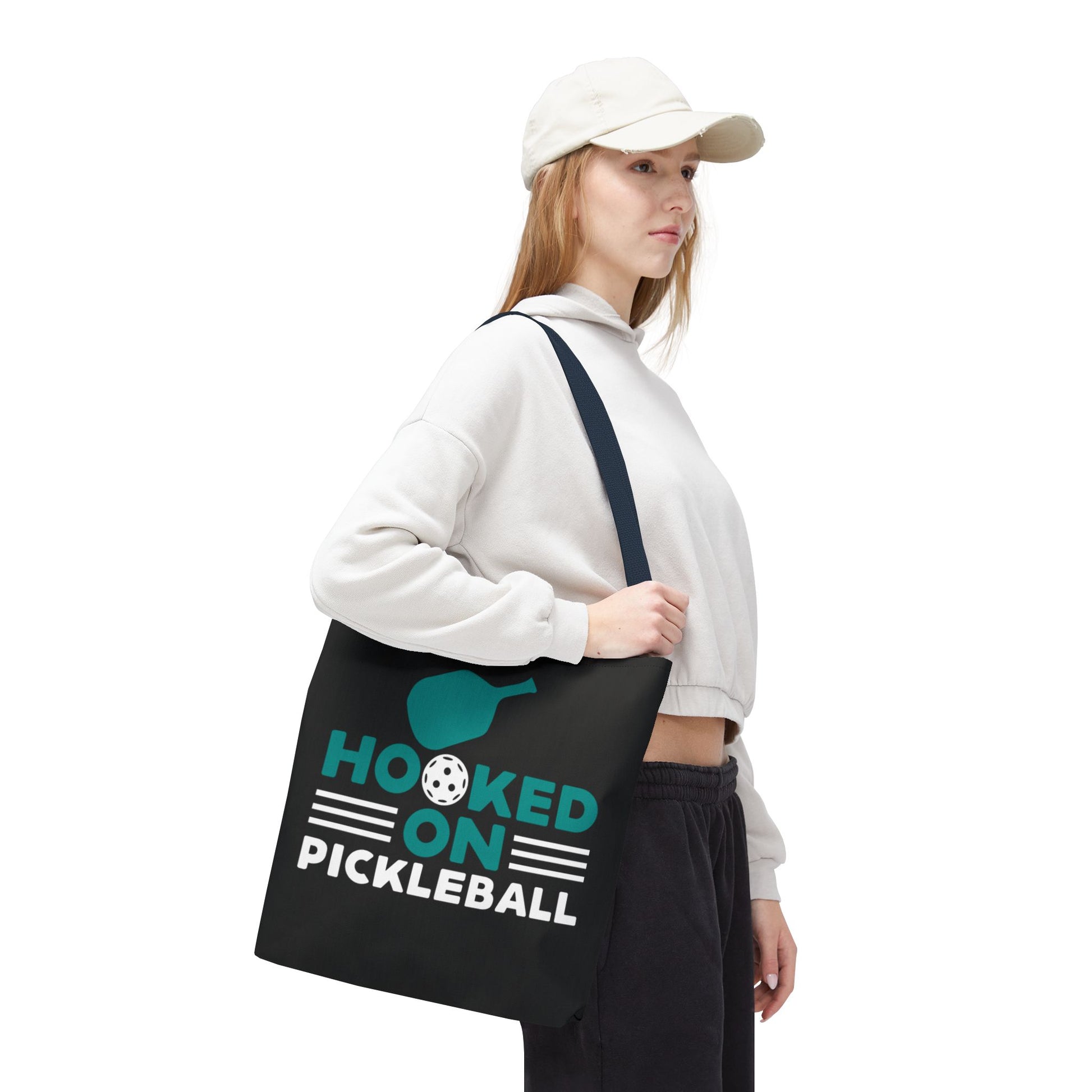Pickleball Bold Tote Bag - Hooked on Pickleball