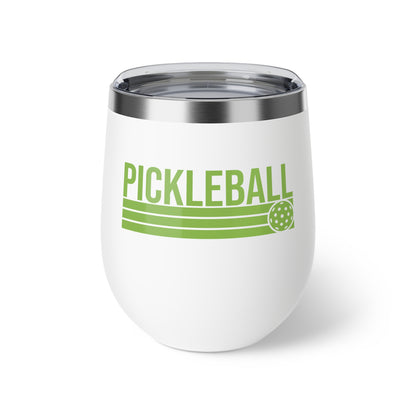 Pickleball Stylish Cup - Pickleball Bold White