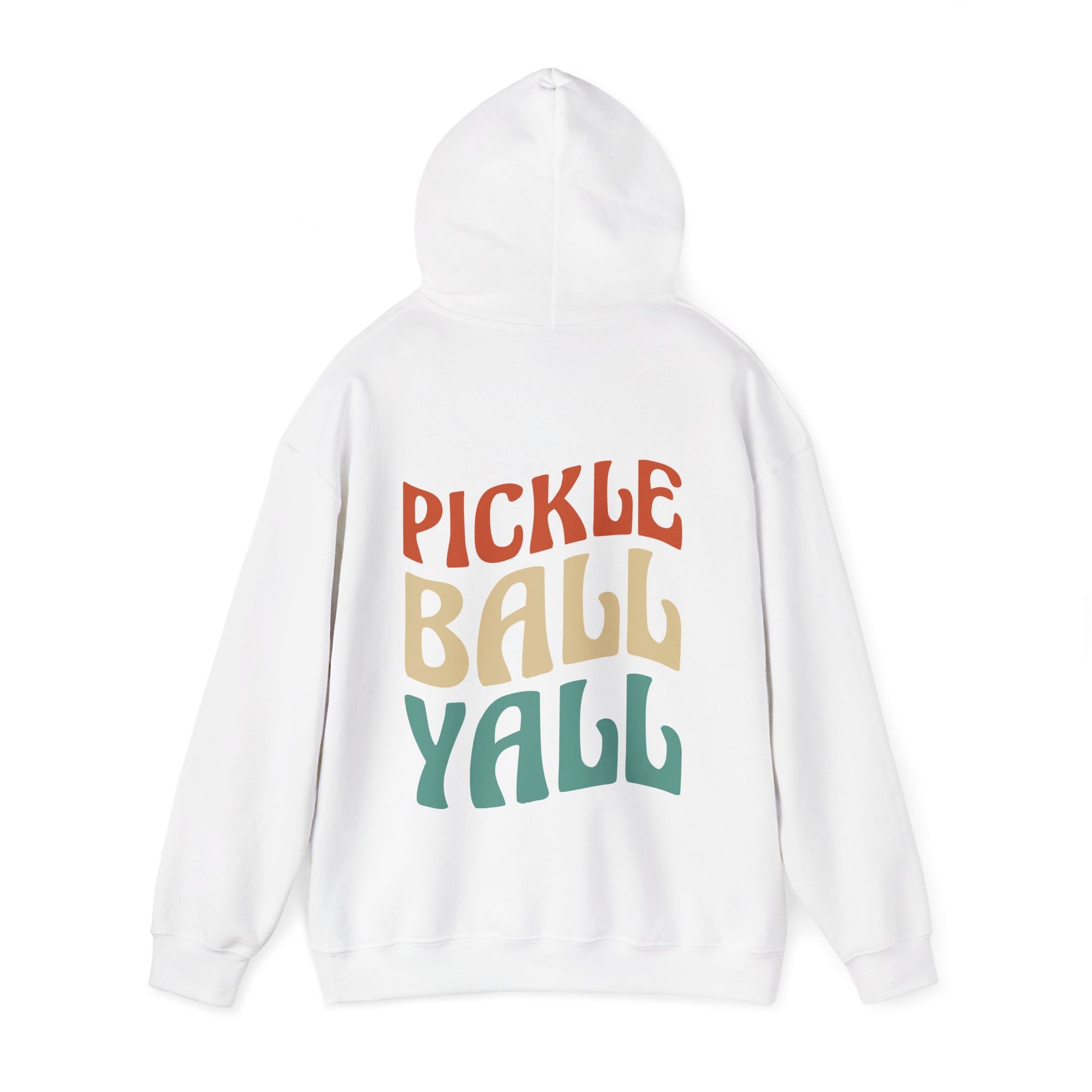 Men's Vibrant Pickleball Hoodie - Pickleball Yall