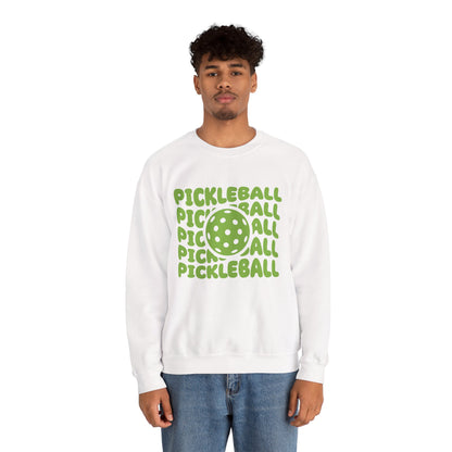 Men's Fun Pickleball Sweatshirt - Pickleball Pop