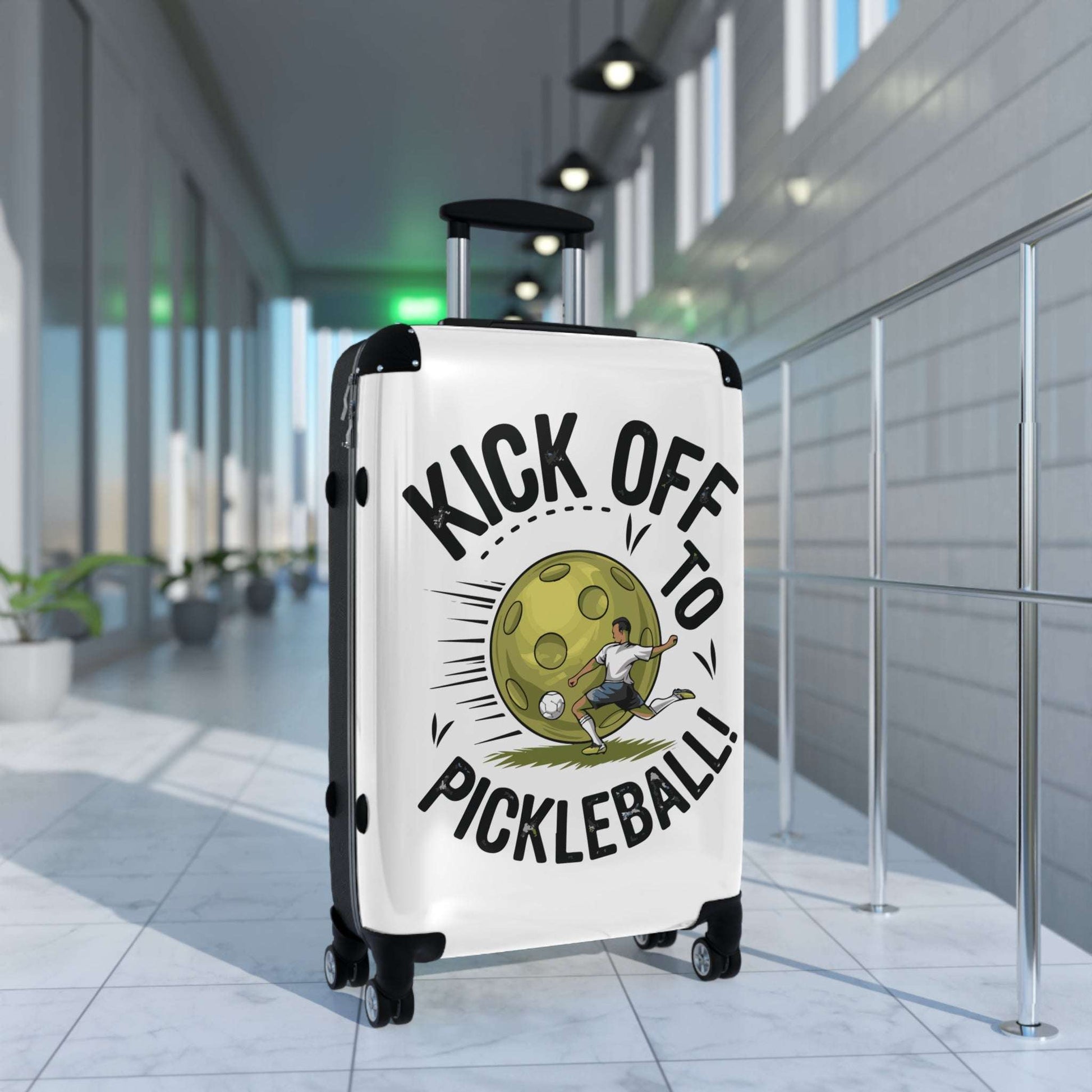 Pickleball Durable Suitcase - Kick Off to Pickleball