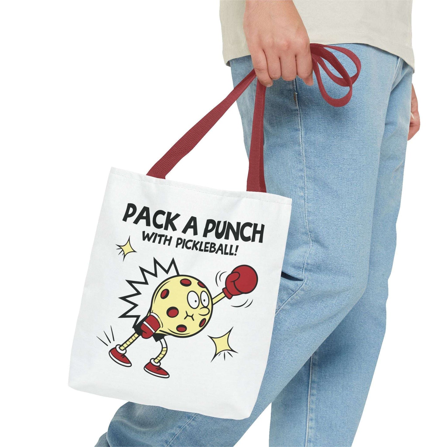 Pickleball Stylish Tote Bag - Pack a Punch with Pickleball