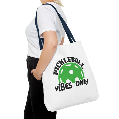 Pickleball Durable Tote Bag - Pickleball Vibes Only
