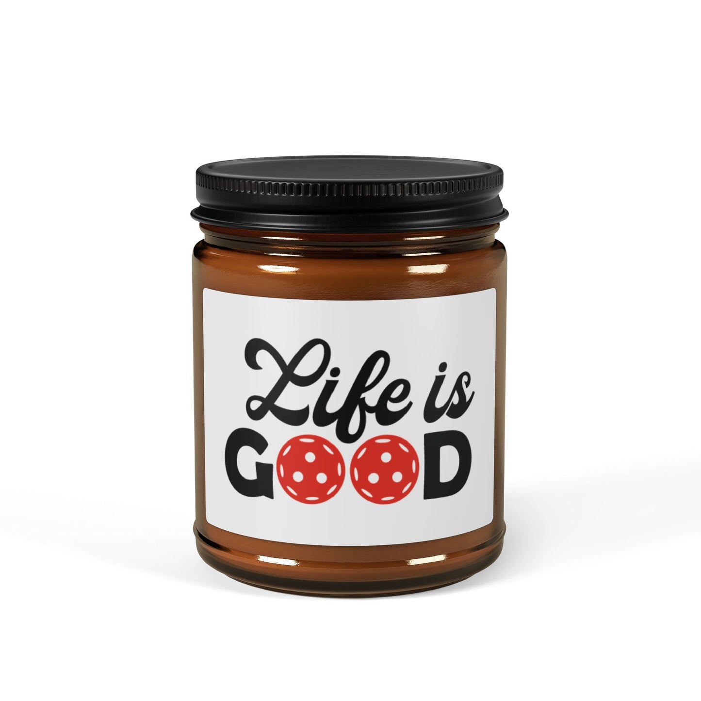 Pickleball Delightful Candle - Life is Good Amber