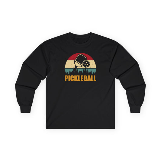 Men's Durable Pickleball Long Sleeves top - Pickleball Retro