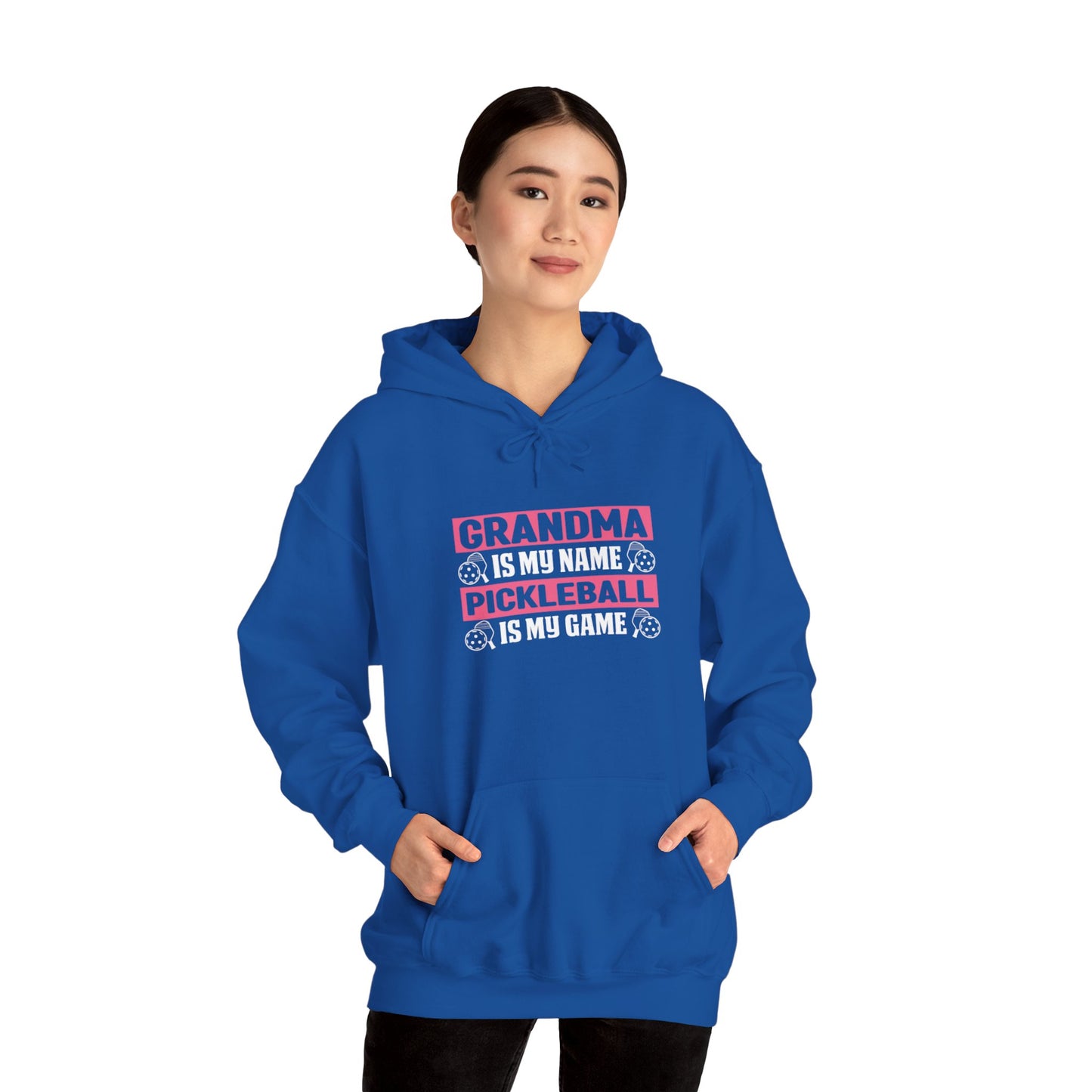 Women's Pickleball Hoodie - Grandma Is My Name Pickleball Is My Game