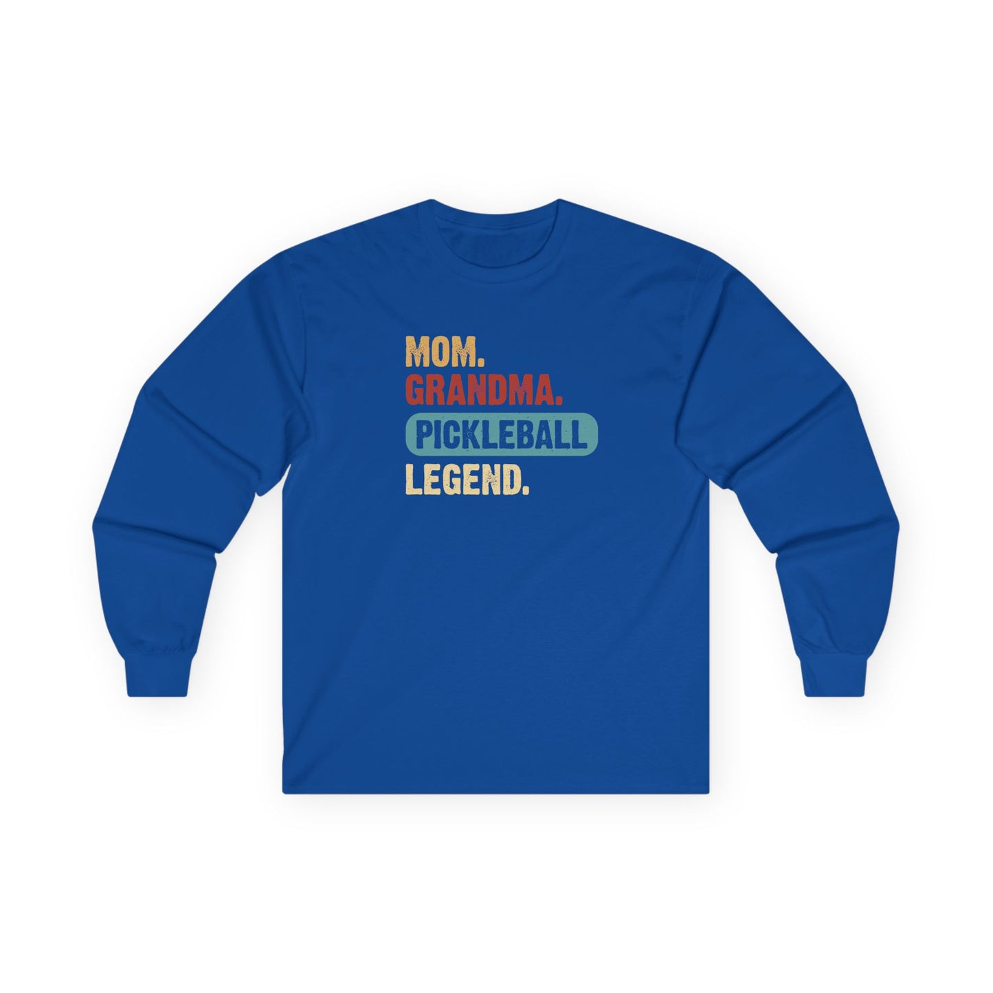 Women's Pickleball Long Sleeves top - Mom Grandma Pickleball Legend Royal