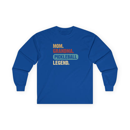 Women's Pickleball Long Sleeves top - Mom Grandma Pickleball Legend Royal