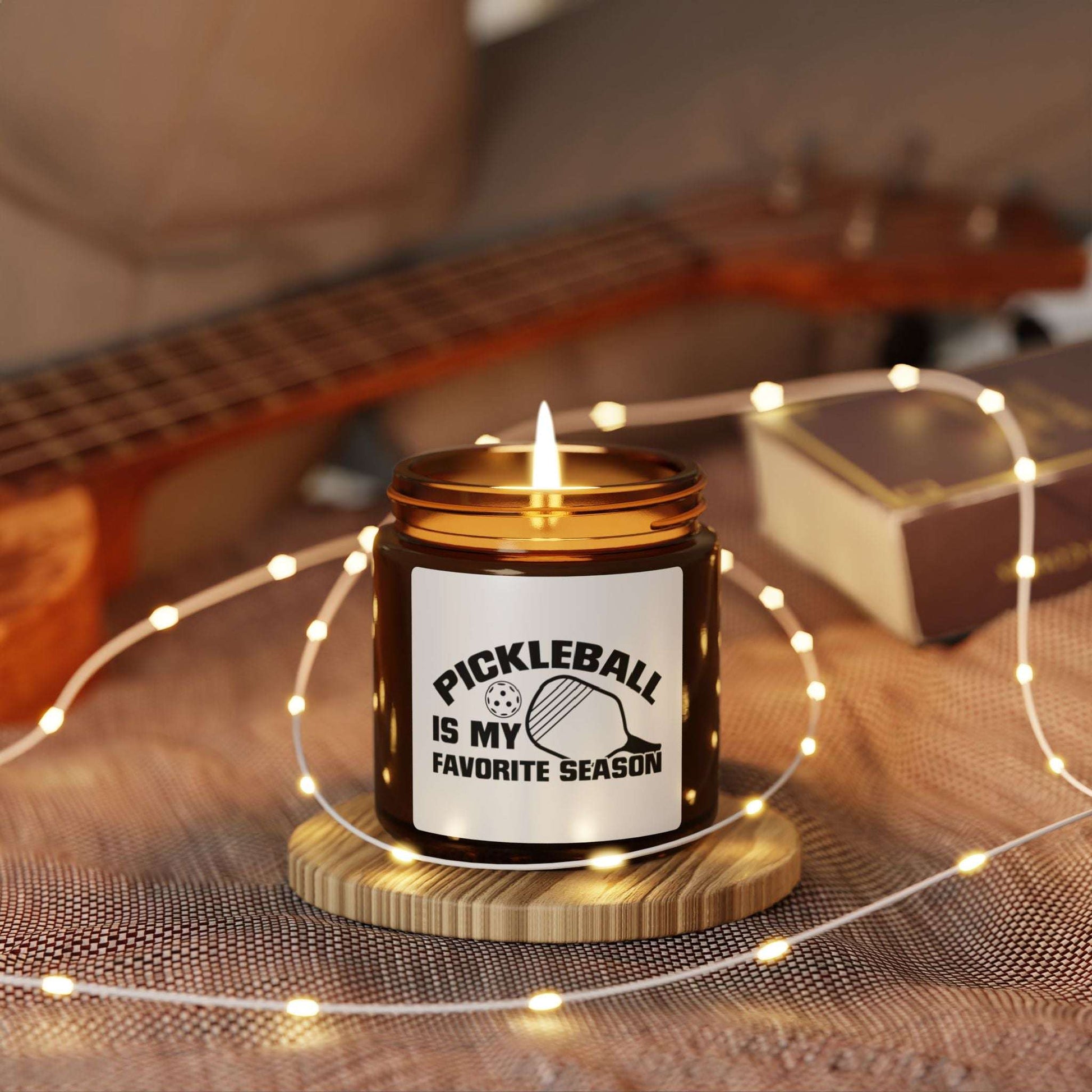 Pickleball Funny Candle - Pickleball Is My Favorite Season