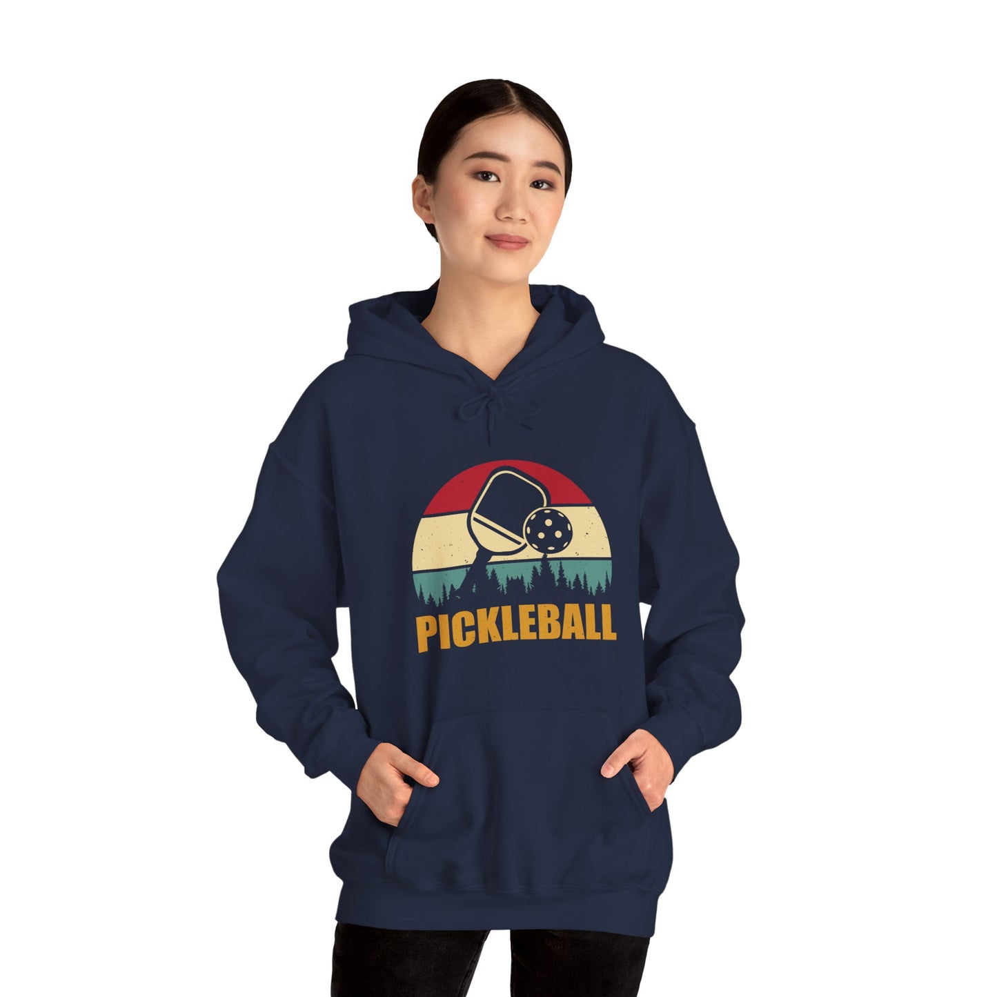 Women's Cool Pickleball Hoodie - Pickleball Retro