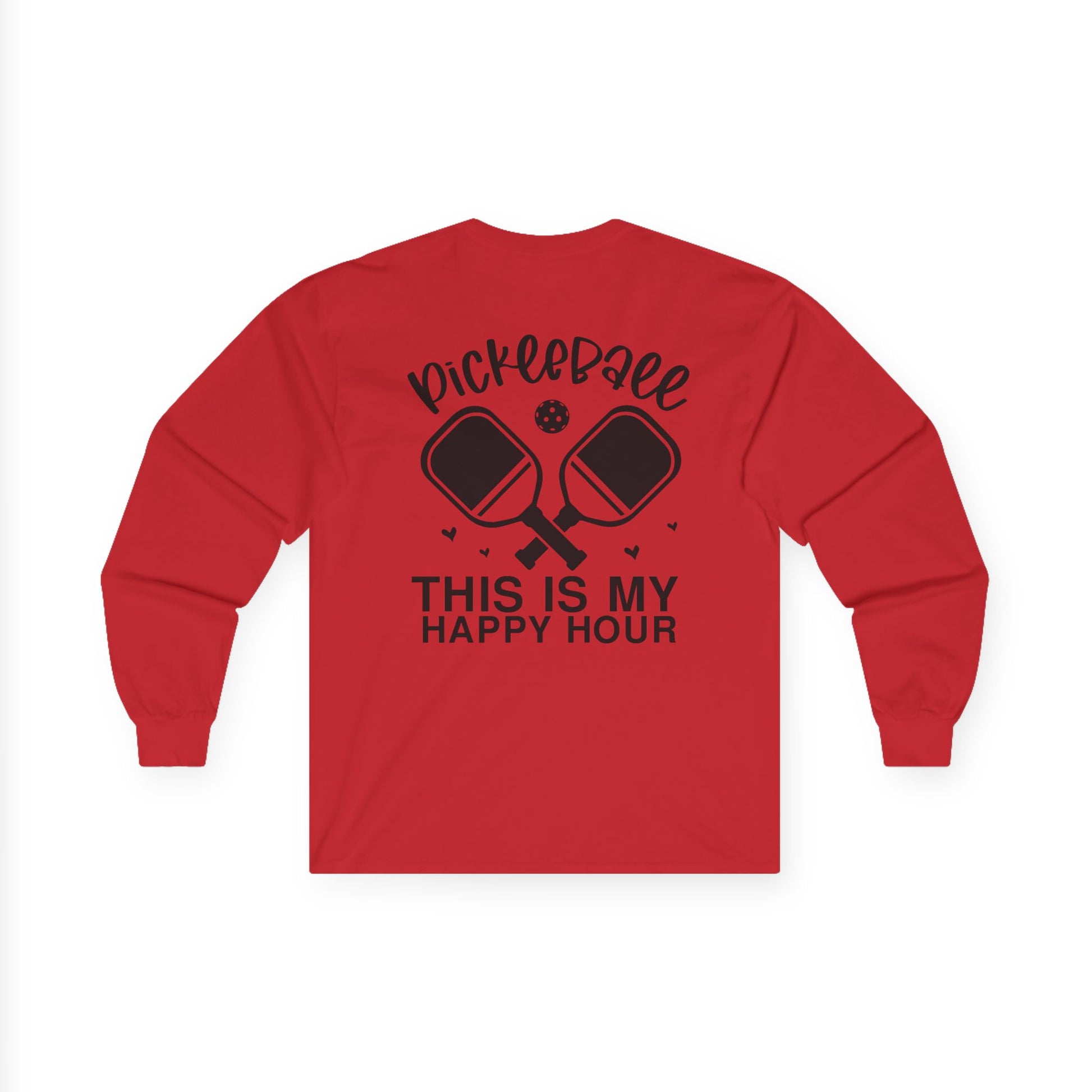 Women's Pickleball Long Sleeves top - Pickleball This Is My Happy Hour