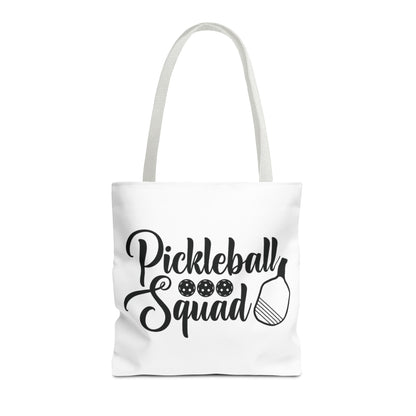 Pickleball Durable Tote Bag - Pickleball squad White