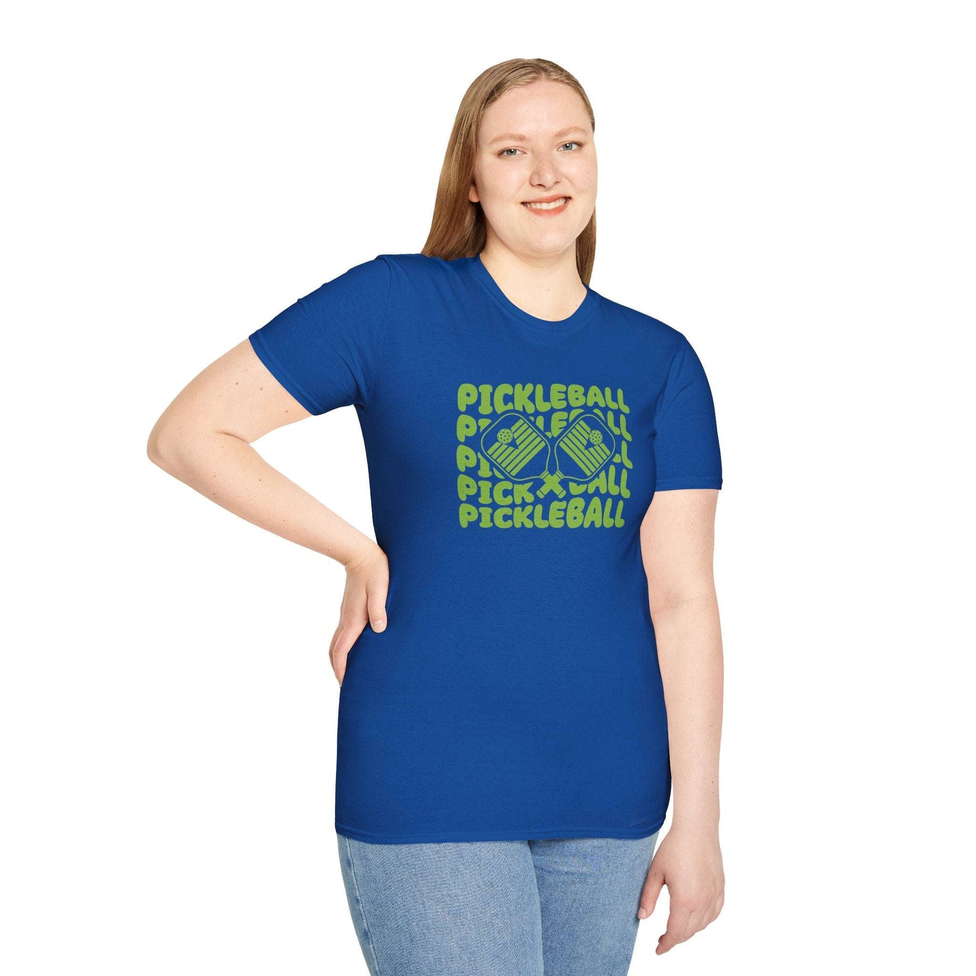 Women's Fun Pickleball T-shirt - Pickleball Echo