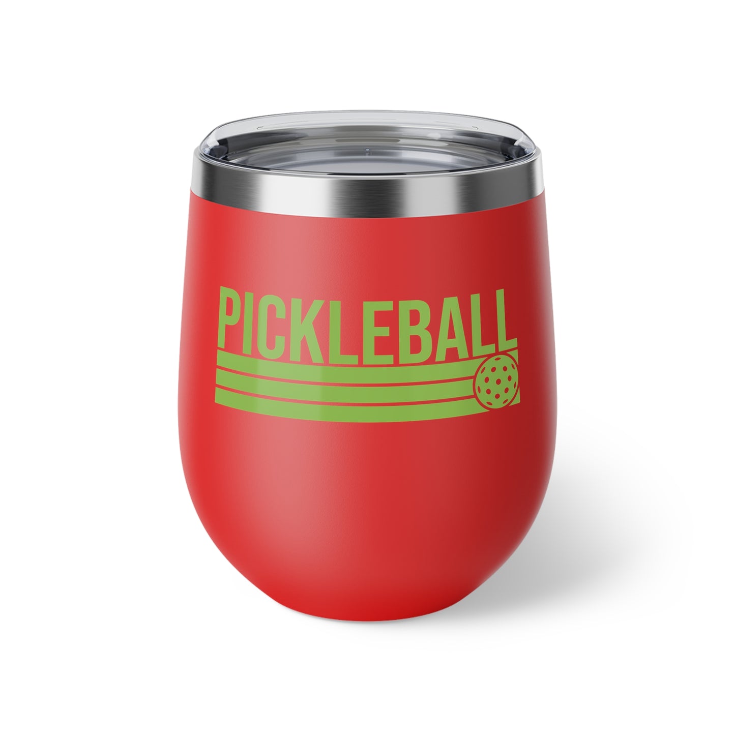 Pickleball Stylish Cup - Pickleball Bold Red