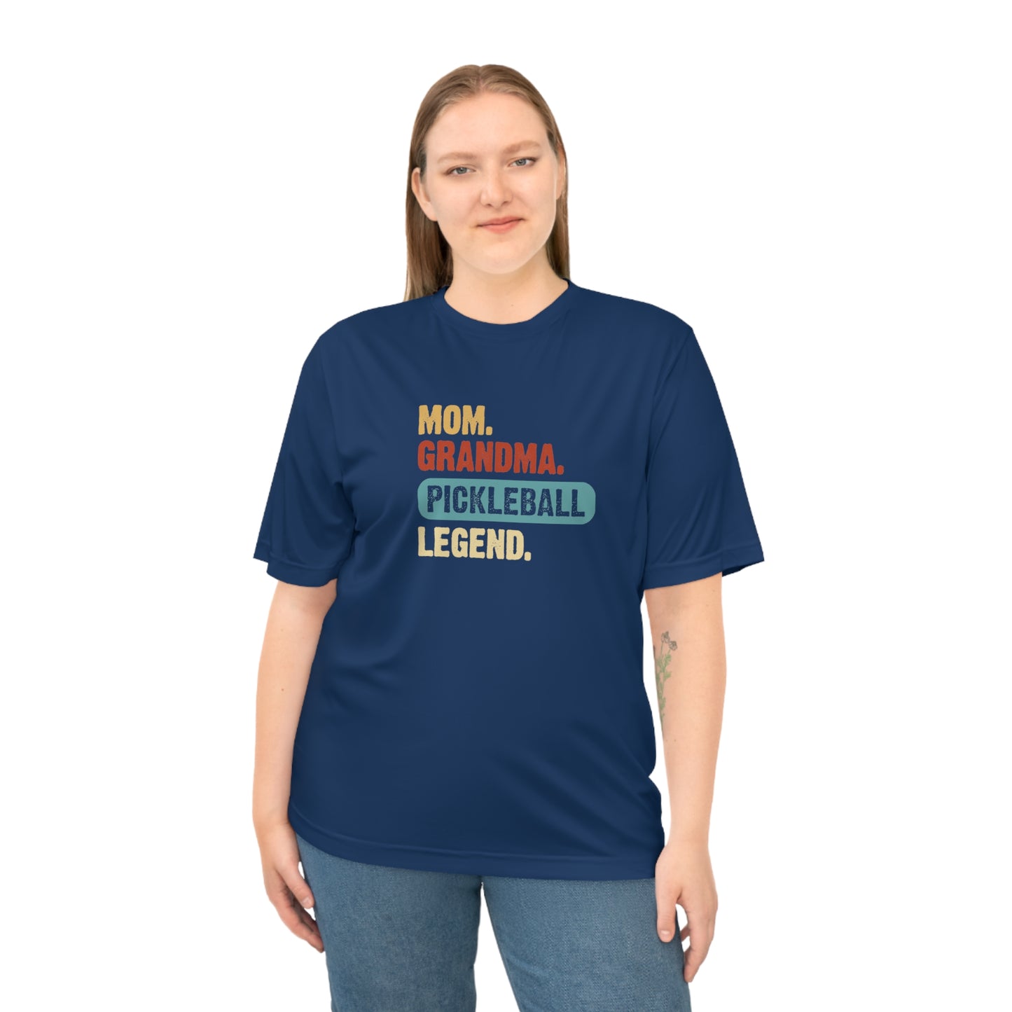 Women's Lightweight Pickleball T-shirt - Mom Grandma Pickleball Legend