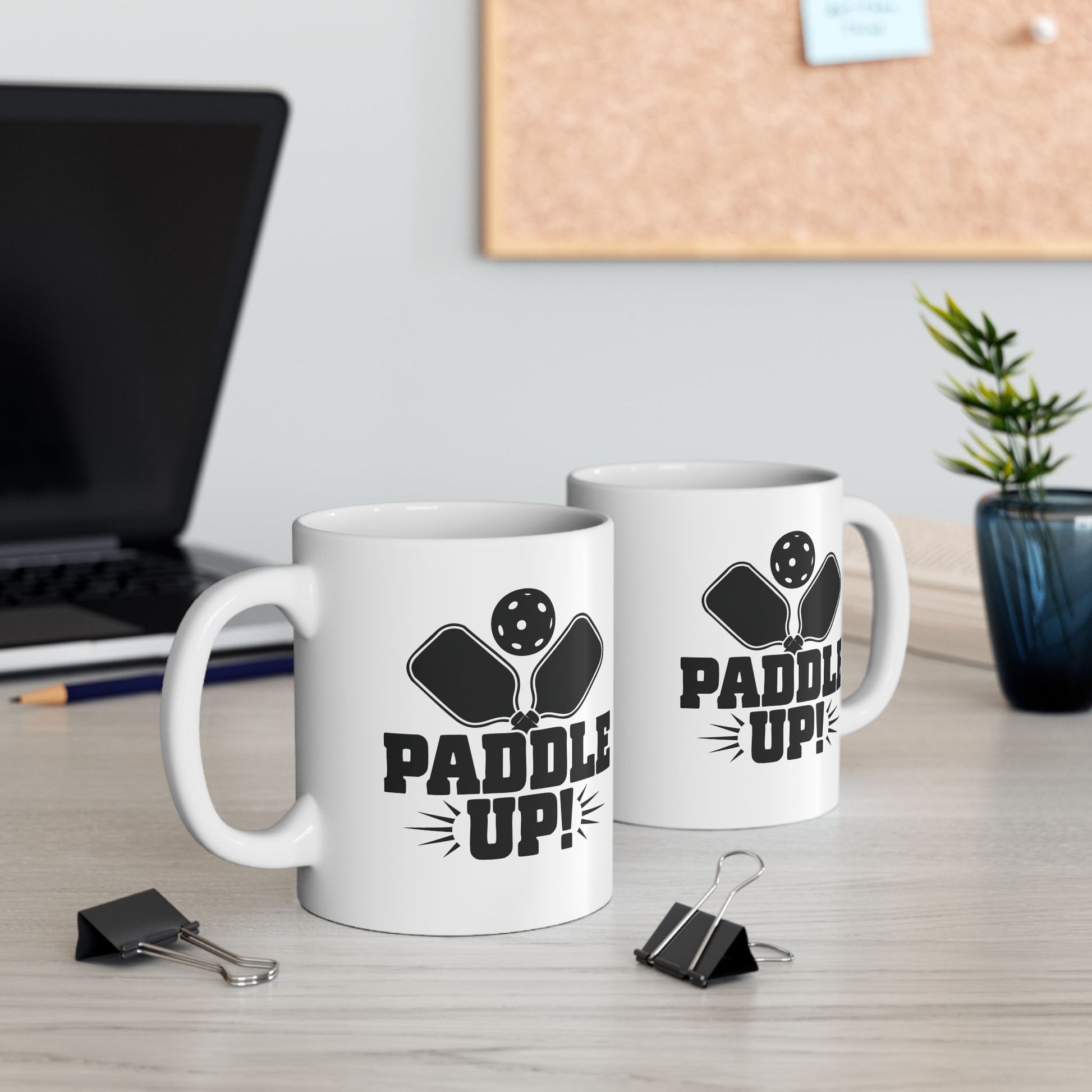 Pickleball Eye-Catching Mug - Paddle Up