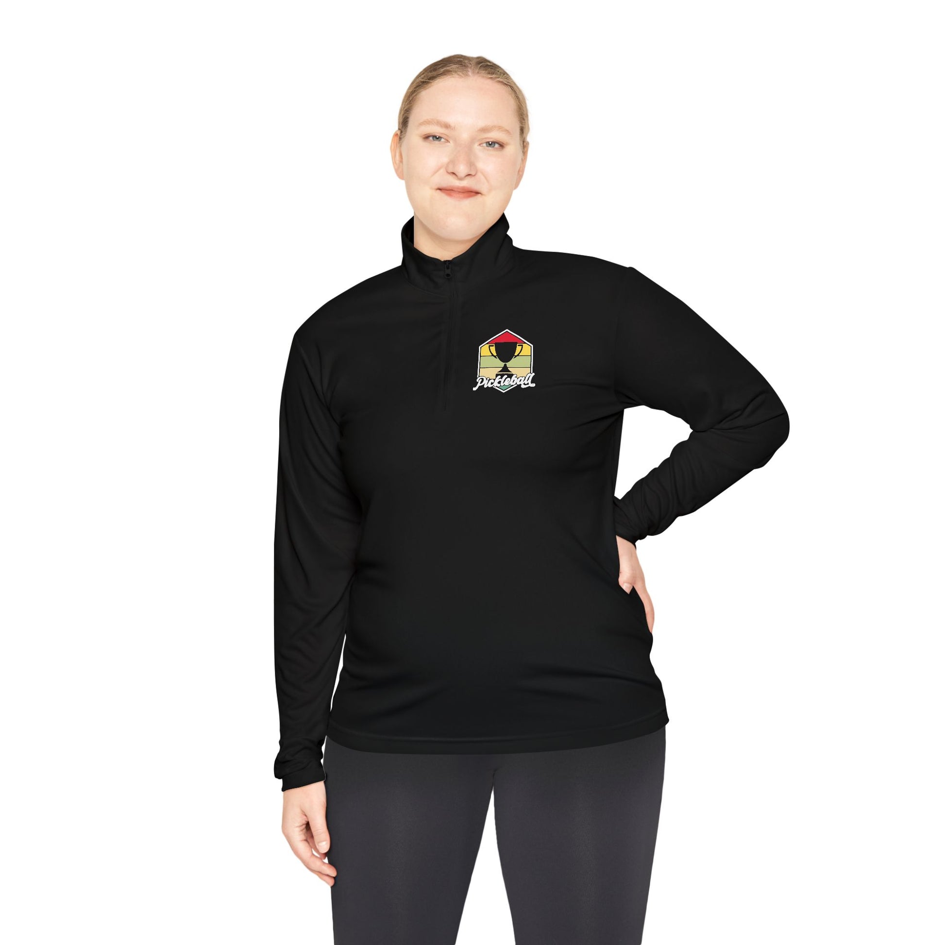 Women's Unique Pickleball Pullover - Pickleball Retro