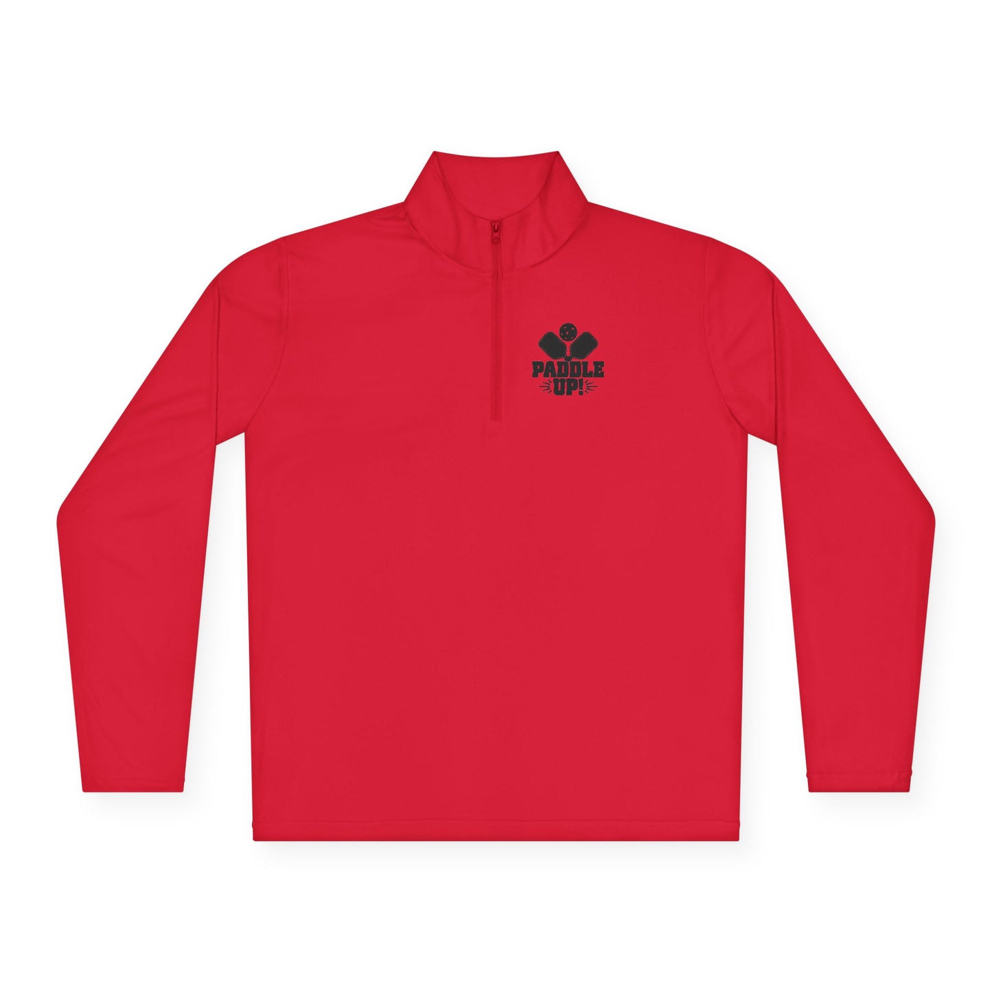 Men's Cool Pickleball Pullover - Paddle Up Red