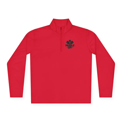 Men's Cool Pickleball Pullover - Paddle Up Red