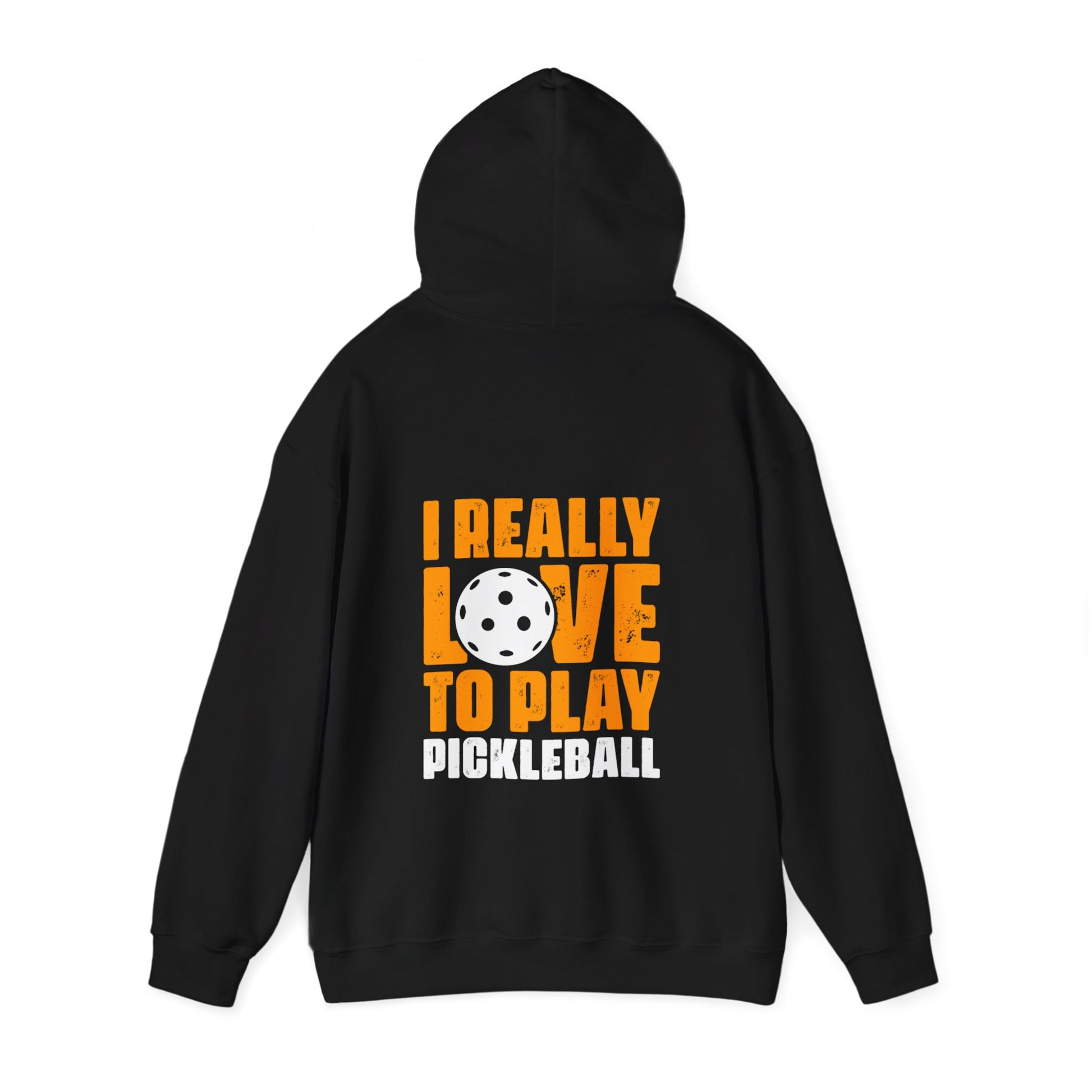 Women's Energetic Pickleball Hoodie - I Really Love to Play Pickleball