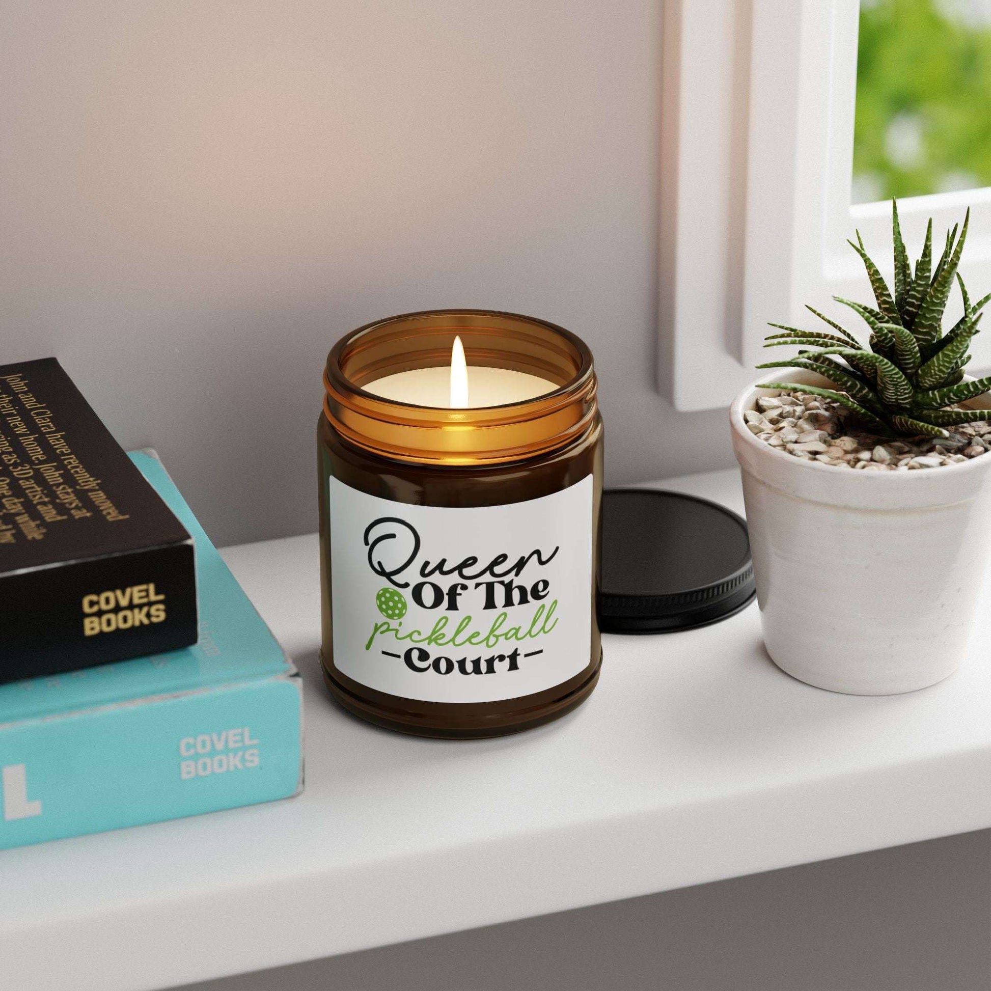Funny Pickleball Candle - Queen of Pickleball Court