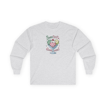 Women's Lightweight Pickleball Long Sleeves top - Sweetest Game Ever Gray