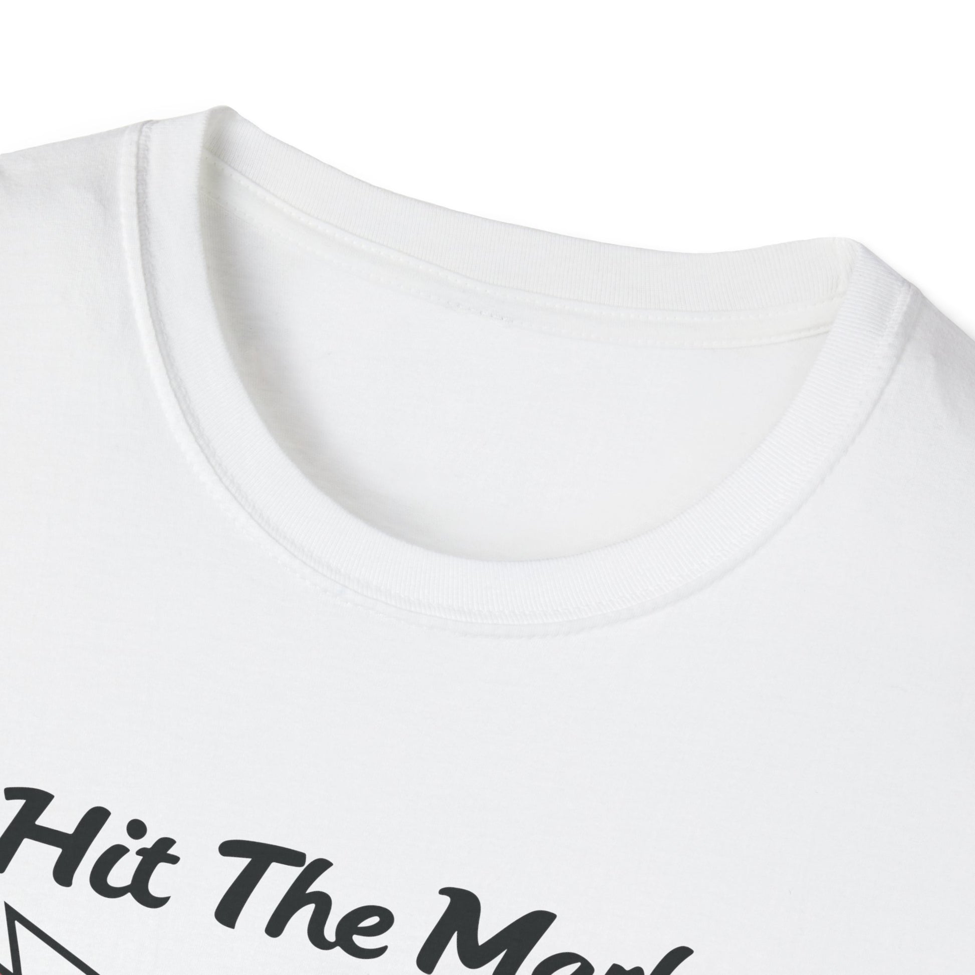 Men's Quirky Pickleball T-shirt - Hit the Mark with Pickleball