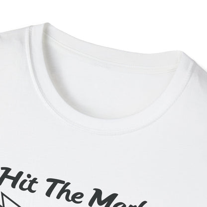 Men's Quirky Pickleball T-shirt - Hit the Mark with Pickleball