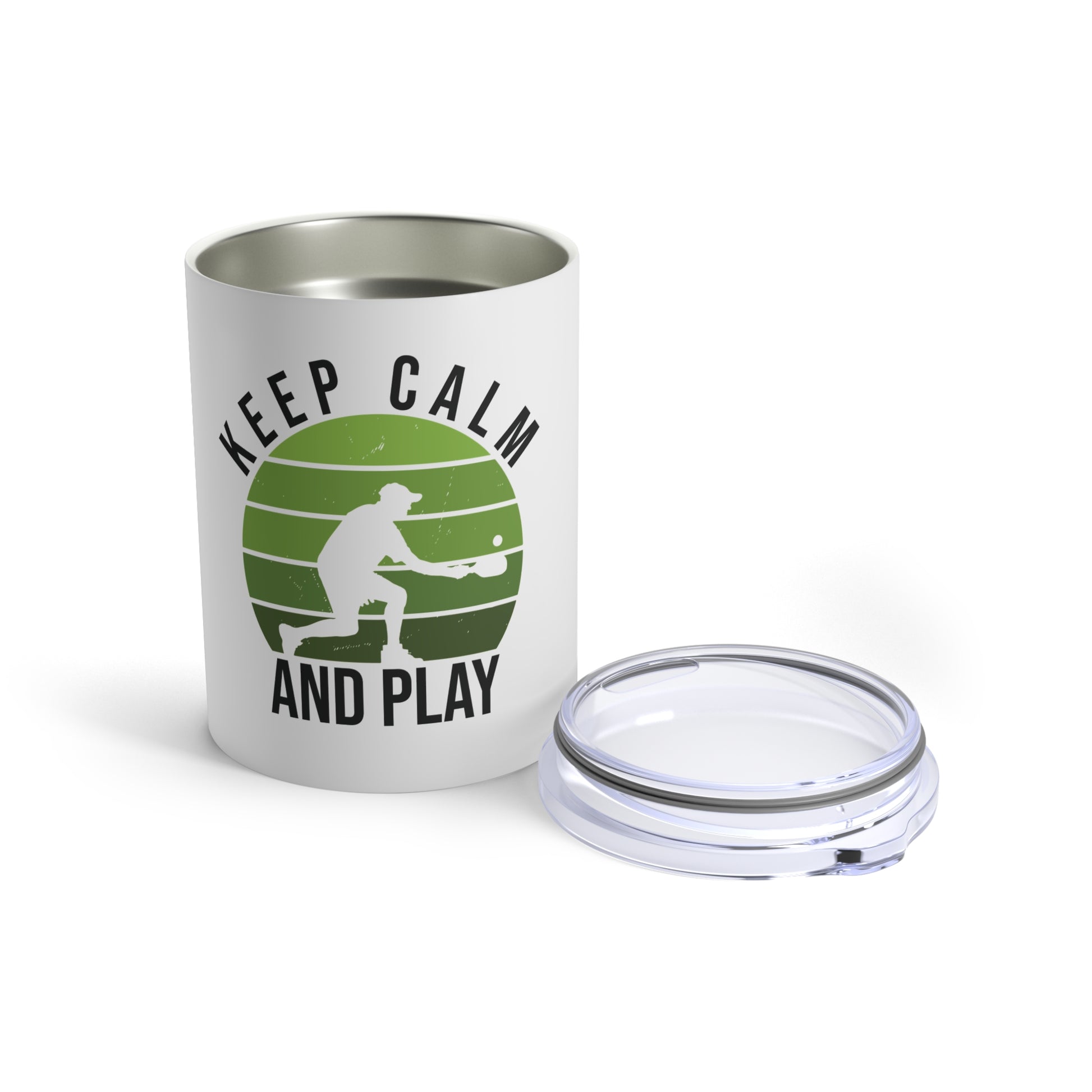 Pickleball Quirky Tumbler - Keep Calm and Play