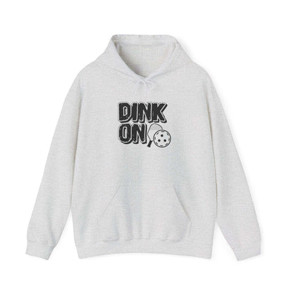 Men's Trendy Pickleball Hoodie - Dink On Grey