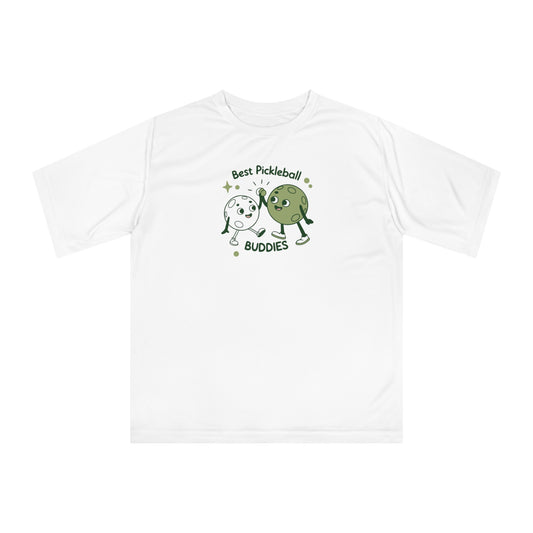 Men's Lightweight Pickleball T-shirt - Best Pickleball Buddies White