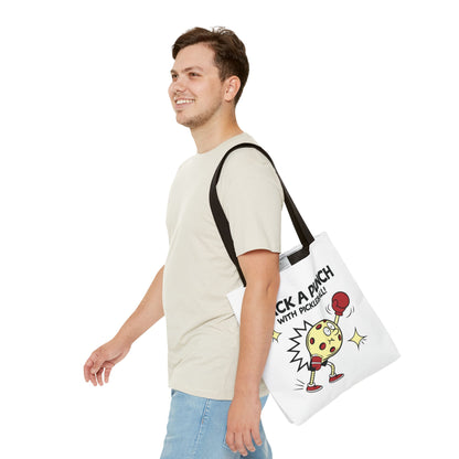 Pickleball Stylish Tote Bag - Pack a Punch with Pickleball