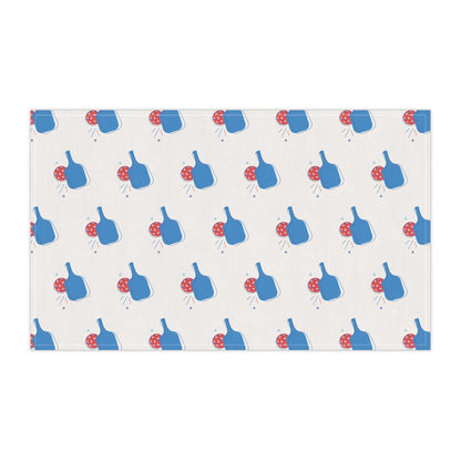 Pickleball Fun Tea Towel - Paddle and Ball