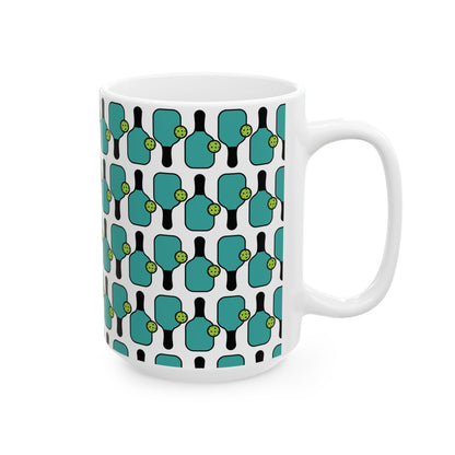 Pickleball Playful Mug - Paddle and Ball
