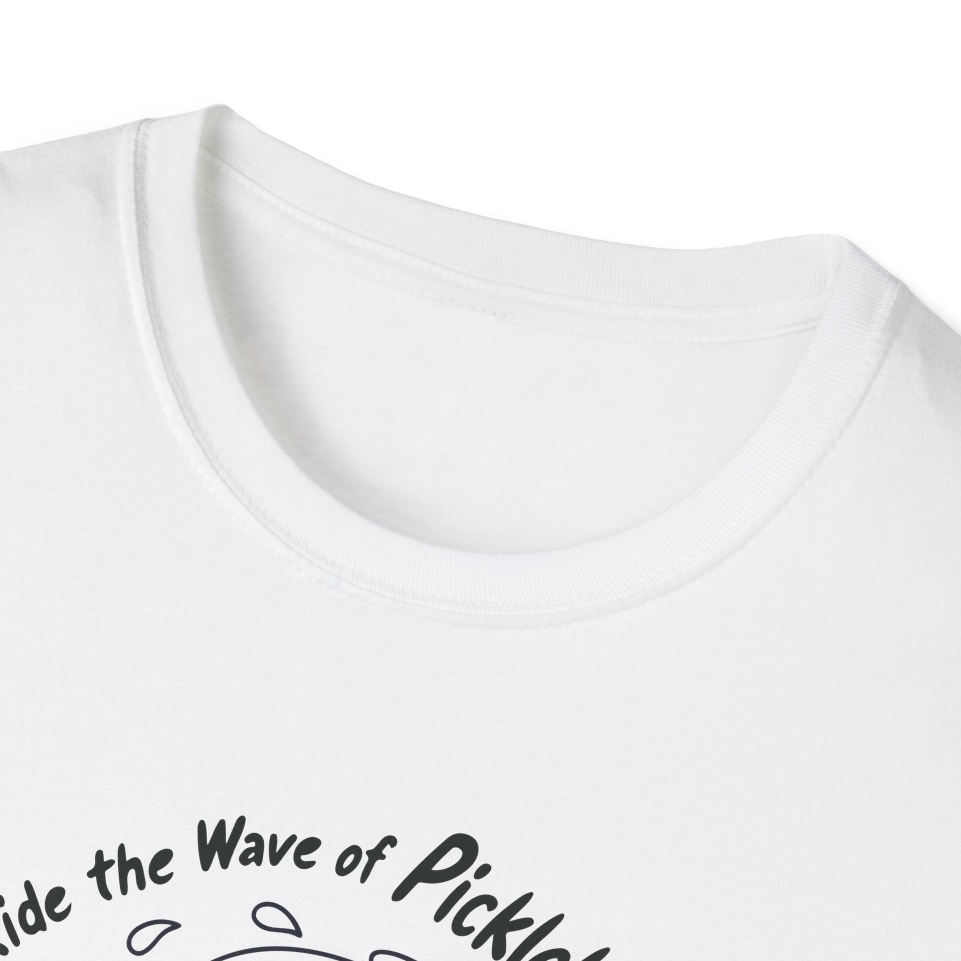 Men's Comfy Pickleball T-shirt - Ride the Wave of Pickleball