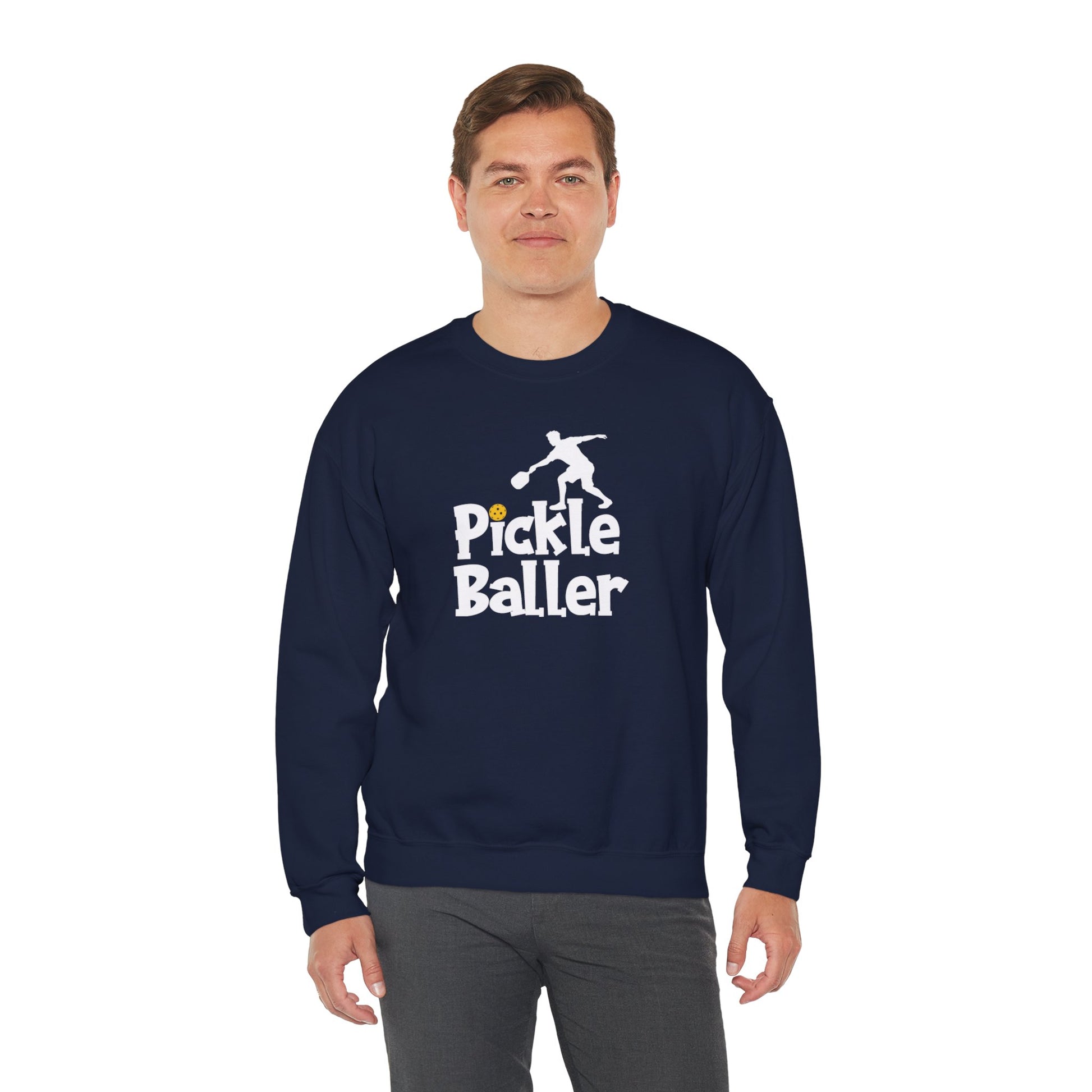 Men's Soft Pickleball Sweatshirt - Pickle Baller