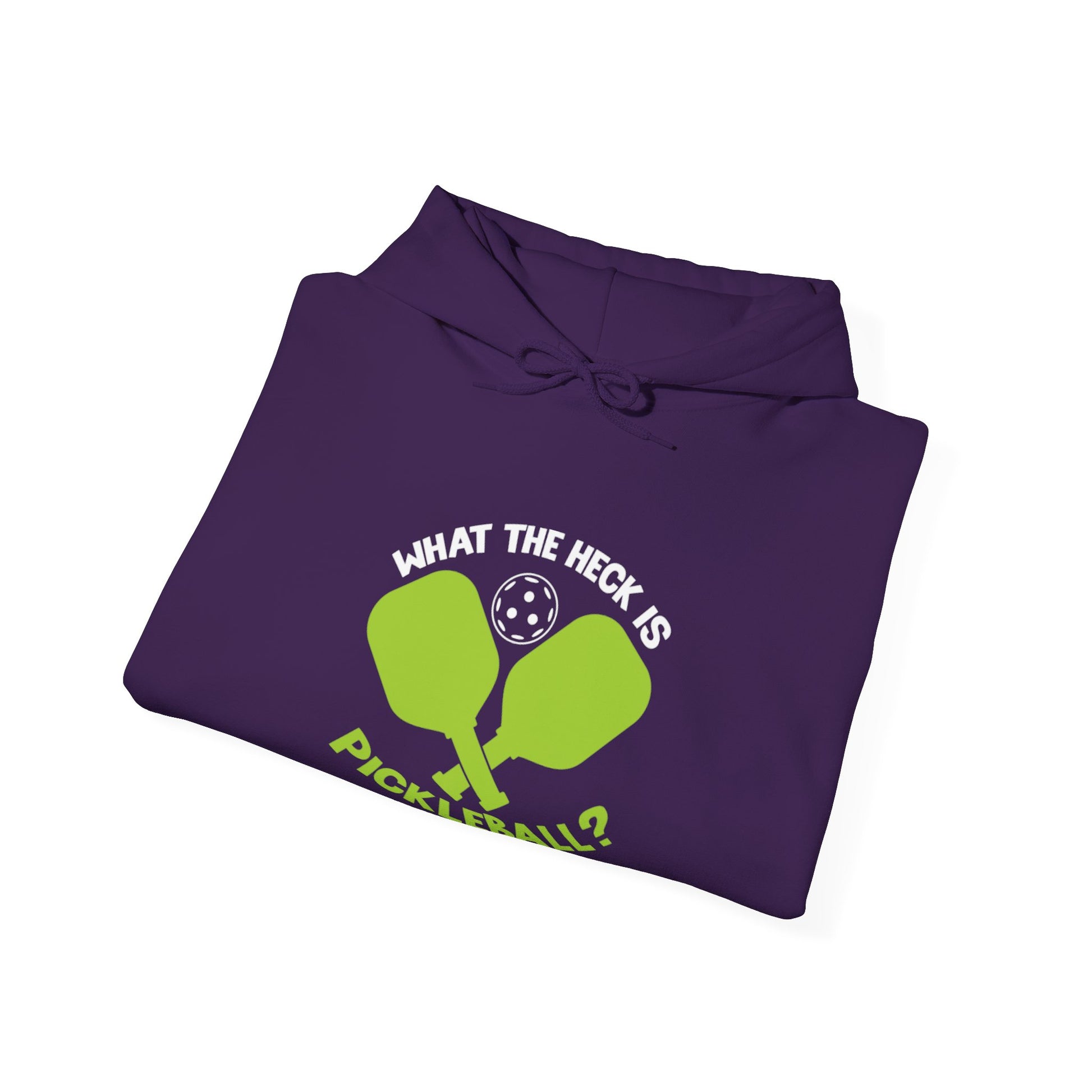 Women's Funny Pickleball Hoodie - What the Heck Is Pickleball?